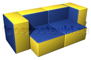 Комплект мебели из 6-ти пуфиков ВИК - fgospostavki.ru - Тихорецк