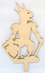 Персонаж для теневого театра "Кощей Бессмертный" - fgospostavki.ru - Тихорецк