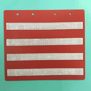 Красный лист-вкладыш в папку ПЕКС БОЛЬШАЯ  для карточек 4*4 см - fgospostavki.ru - Тихорецк