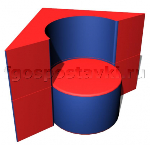 Кресло-пуф модульное ВИК - fgospostavki.ru - Тихорецк