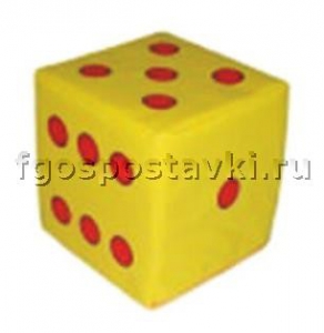 Кубик "Бросайка" с точками - fgospostavki.ru - Тихорецк
