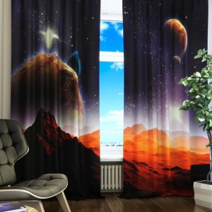 Комплект светонепроницаемых штор "Марсианская одиссея" - fgospostavki.ru - Тихорецк