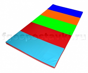 Детский мат (раздельный на 5 разных полос) - fgospostavki.ru - Тихорецк