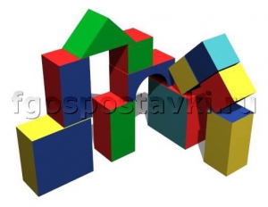 Модуль-конструктор "Строитель" (12 элементов) - fgospostavki.ru - Тихорецк