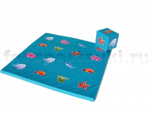 Игровой мат "Море" с кубиком - fgospostavki.ru - Тихорецк