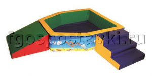 Сухой бассейн "Морская крепость" 1,5х1,2м - fgospostavki.ru - Тихорецк