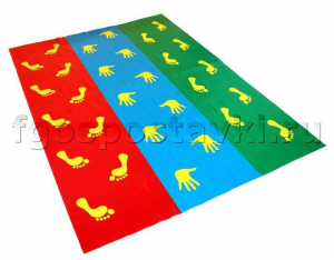 Коврик координационный "Мы идем-3" (2х слойная кожа) - fgospostavki.ru - Тихорецк