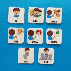 Набор карточек "Местоимения" - fgospostavki.ru - Тихорецк