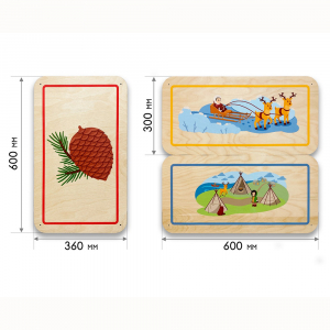 Набор стеновых панелей «Северные мотивы - Коренные традиции» - fgospostavki.ru - Тихорецк