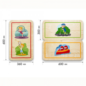 Набор стеновых панелей «Спорт - Движение-жизнь» - fgospostavki.ru - Тихорецк