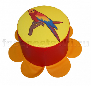 Пуфик "Попугай" ВИК - fgospostavki.ru - Тихорецк