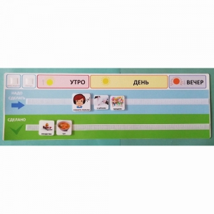 Визуальное расписание на день (для карточек размером 5-5 и 6-6 см) - fgospostavki.ru - Тихорецк