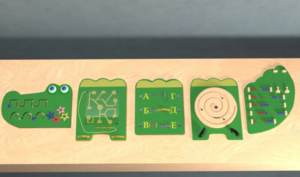 Бизиборд «Крокодил Гена» - fgospostavki.ru - Тихорецк