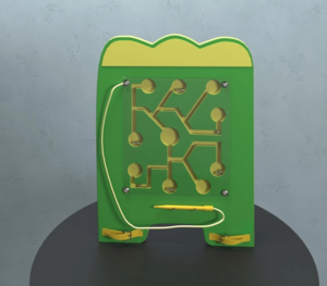 Бизиборд «Зеленый лабиринт» - fgospostavki.ru - Тихорецк