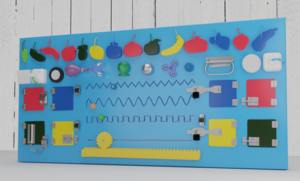 Бизиборд «Фрукты и овощи» - fgospostavki.ru - Тихорецк