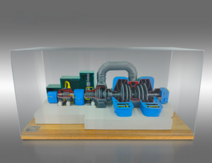 Наглядный макет "Разрез паровой турбины ТЭЦ" - fgospostavki.ru - Тихорецк