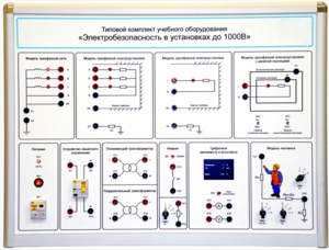 Типовой комплект учебного оборудования «Электробезопасность в установках до 1000 В»  - fgospostavki.ru - Тихорецк
