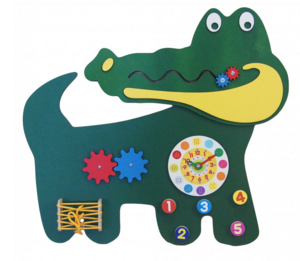 Бизиборд «Зеленый крокодил» - fgospostavki.ru - Тихорецк