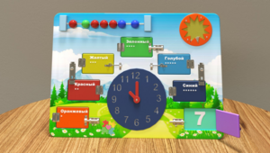 Настенная панель «Изучение цифр и цветов» - fgospostavki.ru - Тихорецк