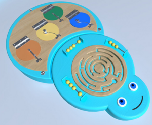 Настенный игровой элемент «Гусеница» - fgospostavki.ru - Тихорецк