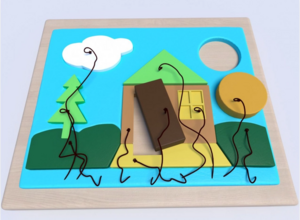 Настенная панель «Домик» - fgospostavki.ru - Тихорецк