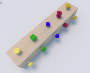 Развивающая панель «Винтовые цветочки » - fgospostavki.ru - Тихорецк