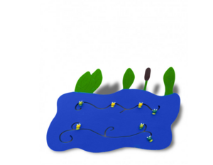 Тактильно-развивающая панель «Пруд» - fgospostavki.ru - Тихорецк