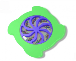 Тактильно-развивающая панель «Вращение радуги» - fgospostavki.ru - Тихорецк