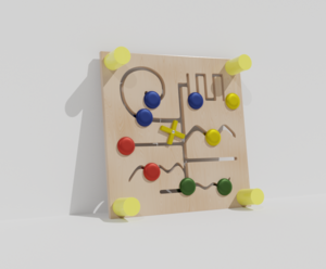 Тактильно-развивающая панель с лабиринтами - fgospostavki.ru - Тихорецк