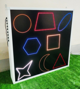 Панель интерактивная со светящимися цветными фигурами - fgospostavki.ru - Тихорецк