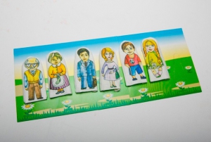 Набор пальчиковых кукол "Семья" - fgospostavki.ru - Тихорецк