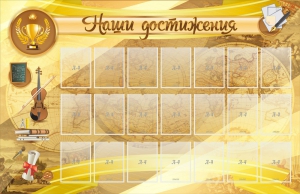 Стенд "Наши достижения" Вариант 5 - fgospostavki.ru - Тихорецк
