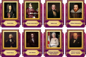 Стенд "Портреты великих британцев" - fgospostavki.ru - Тихорецк