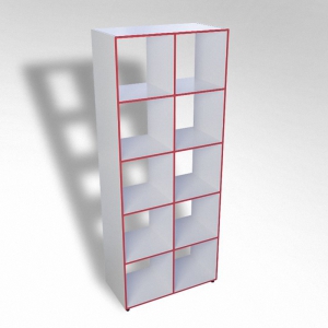 Шкаф открытый многосекционный ТР10 ЛДСП  - fgospostavki.ru - Тихорецк