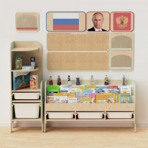 Средний уголок патриотического воспитания в группе ДОУ - «Родина моя» - fgospostavki.ru - Тихорецк