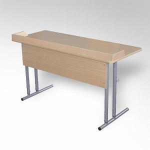 Стол ученический 'Школьник' для кабинета химии с бортиком  - fgospostavki.ru - Тихорецк