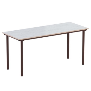 Стол обеденный 6-местный под скамейки на круглой трубе - fgospostavki.ru - Тихорецк