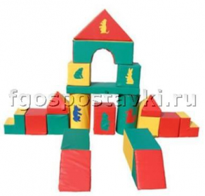 Модуль-конструктор "Теремок" (20 элементов) - fgospostavki.ru - Тихорецк