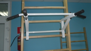 Тренажер турник-брусья навесной на шведскую стенку 1000х600х300 мм - fgospostavki.ru - Тихорецк