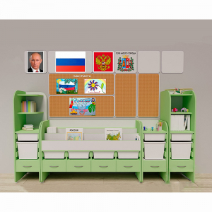 Уголок патриотического воспитания для дошкольников "Россия" Максимальный - fgospostavki.ru - Тихорецк