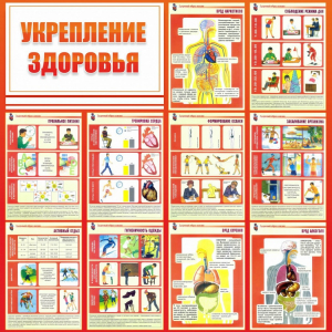 Стенд "Укрепление здоровья" - fgospostavki.ru - Тихорецк