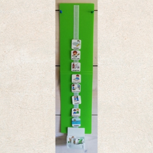 ВЕРТИКАЛЬНОЕ ВИЗУАЛЬНОЕ РАСПИСАНИЕ с ячейкой для сделанных дел - fgospostavki.ru - Тихорецк