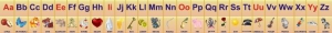 Стенд "Английский алфавит" Вариант 2 - fgospostavki.ru - Тихорецк