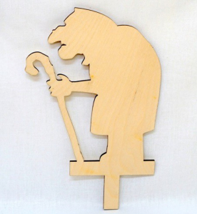 Персонаж для теневого театра "Баба Яга" - fgospostavki.ru - Тихорецк