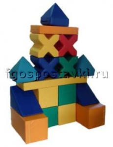 Мягкий модуль-конструктор "Замок" (17 элементов) - fgospostavki.ru - Тихорецк