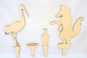 Теневой театр "Лиса и журавль" - fgospostavki.ru - Тихорецк