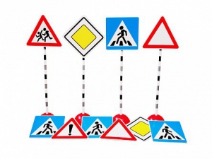 Комплект стоек с дорожными знаками №2 - fgospostavki.ru - Тихорецк