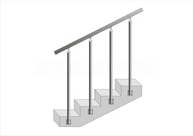 Перила для входной группы - fgospostavki.ru - Тихорецк