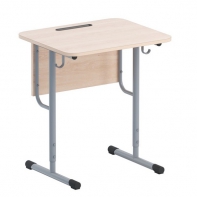 Стол одноместный ученический на круглой трубе - fgospostavki.ru - Тихорецк