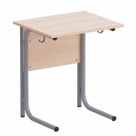 Стол ученический одноместный на круглой трубе - fgospostavki.ru - Тихорецк